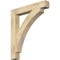 Ekena Millwork Thorton Block Rough Sawn Bracket, Douglas Fir, 4"W x 28"D x 32"H BKT04X28X32THR05RDF - alternate 1